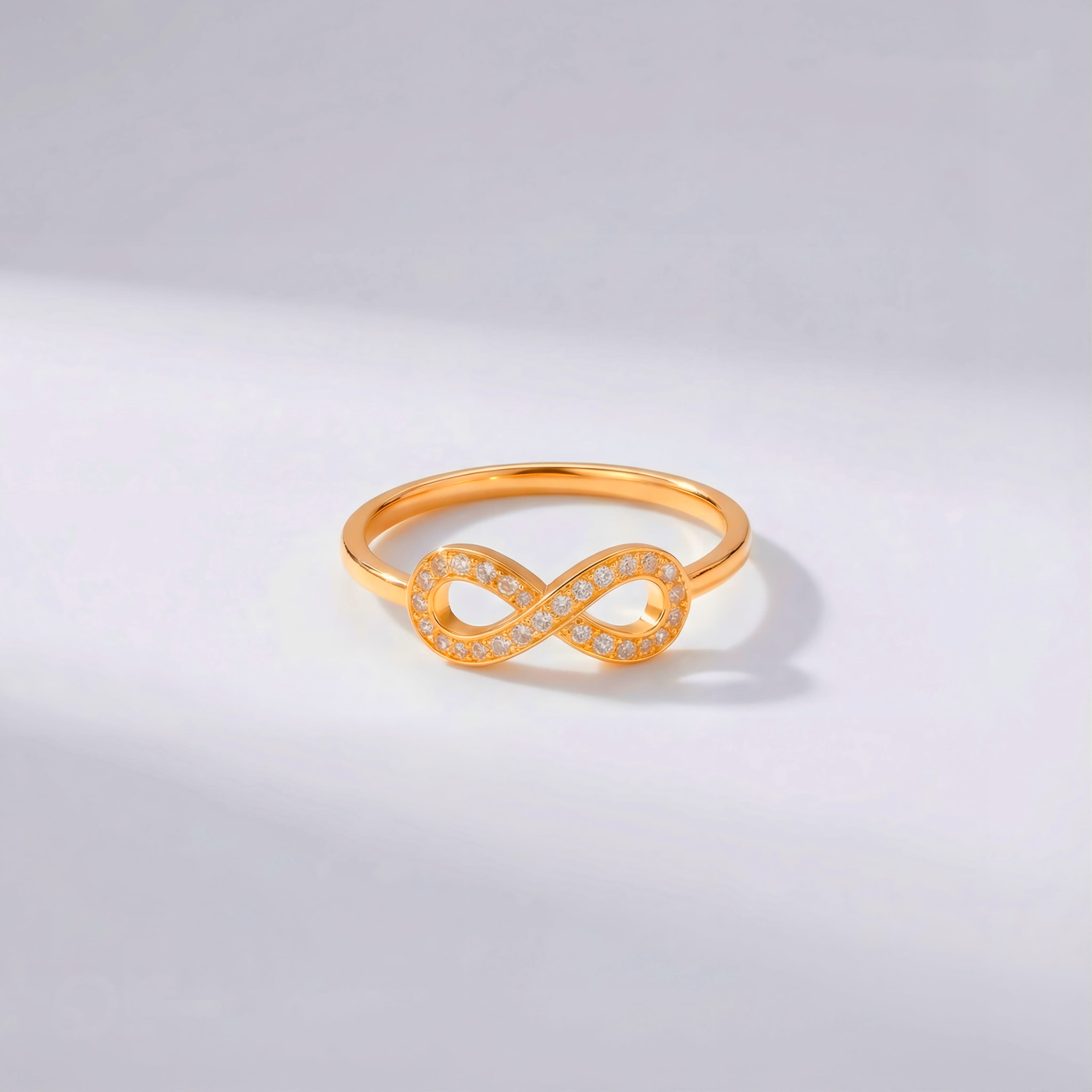 Infinity CZ Ring